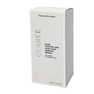 Claree Acne Control & Acne Scar Removal Serum – With Niacinamide & Salicylic Acid, 30 ml